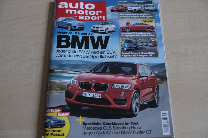 Deckblatt Auto Motor und Sport (21/2014)